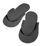 Eco-Friendly Disposable Black Slippers (12)