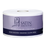 Satin Smooth Non-Woven Natural Muslin Epilating Cloth Roll (3" X 165')