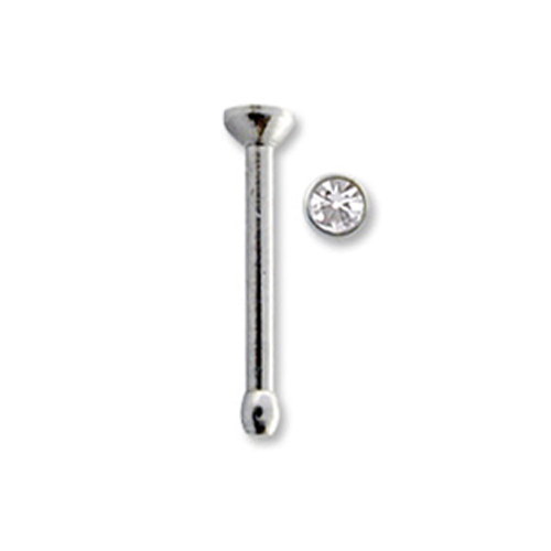 Nose piercing bone on sale stud