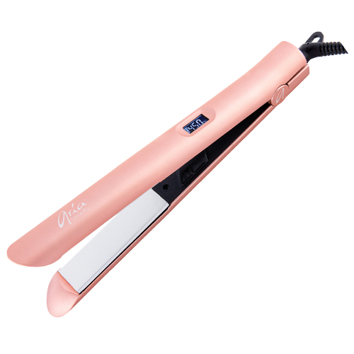 Aria Beauty XO Pro Rose Gold Digital Straightener 1