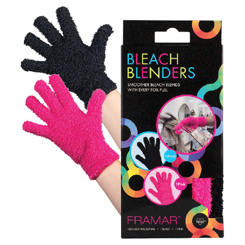 Bleach Blender Microfiber Gloves – Hair Dye Gloves, Pink Gloves