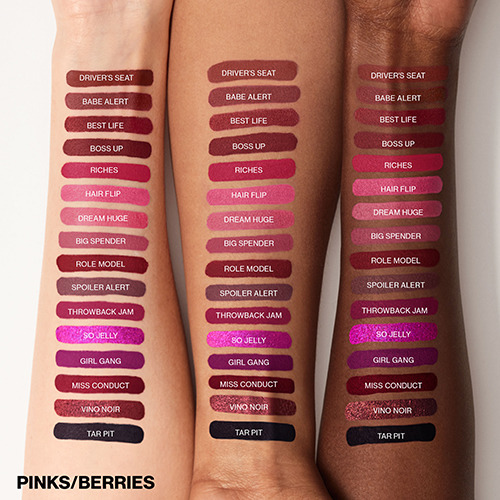 Smashbox liquid lipstick deals swatches babe alert