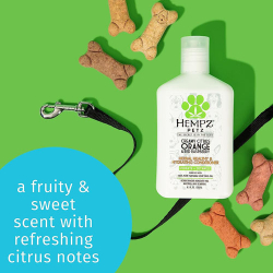 Hempz Petz Creamy Citrus Orange Red Raspberry Herbal Healthy Hydrating Conditioner 8.5oz